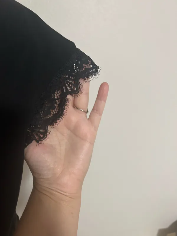 Cupshe Black Two-piece Lounge Set - Image 3