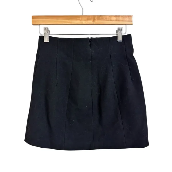 Zara‎ Women's Black Mini Skirt size XS - Image 5
