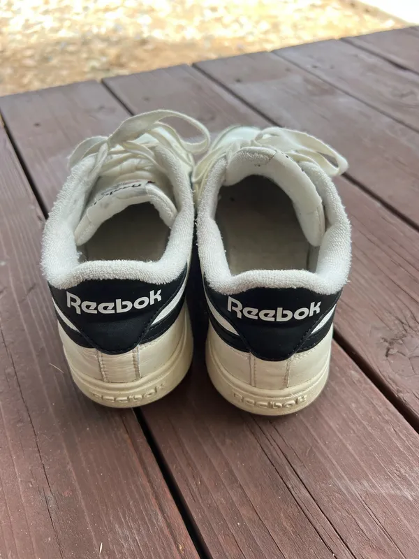 Reebok white and black Club C Revenge trainers  - Image 6