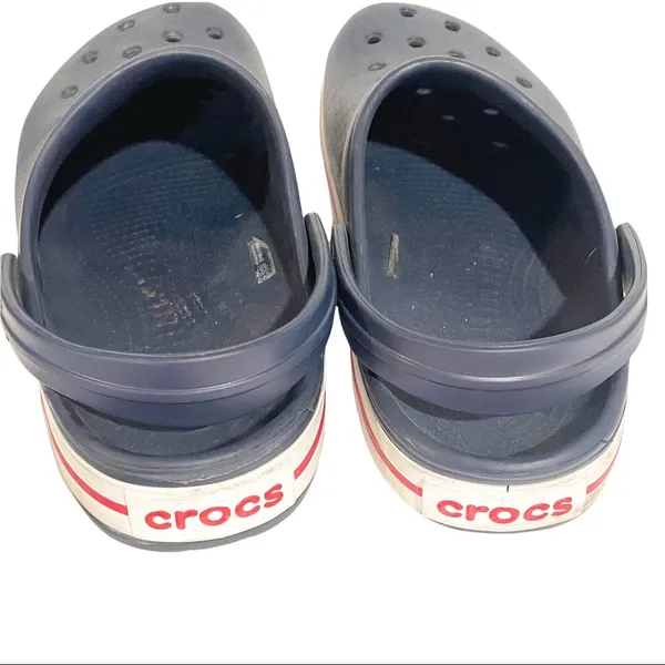 Crocs Crocband Blue Unisex Rubber Slip on Shoe Mens 8‎ Womens 10 - Image 5