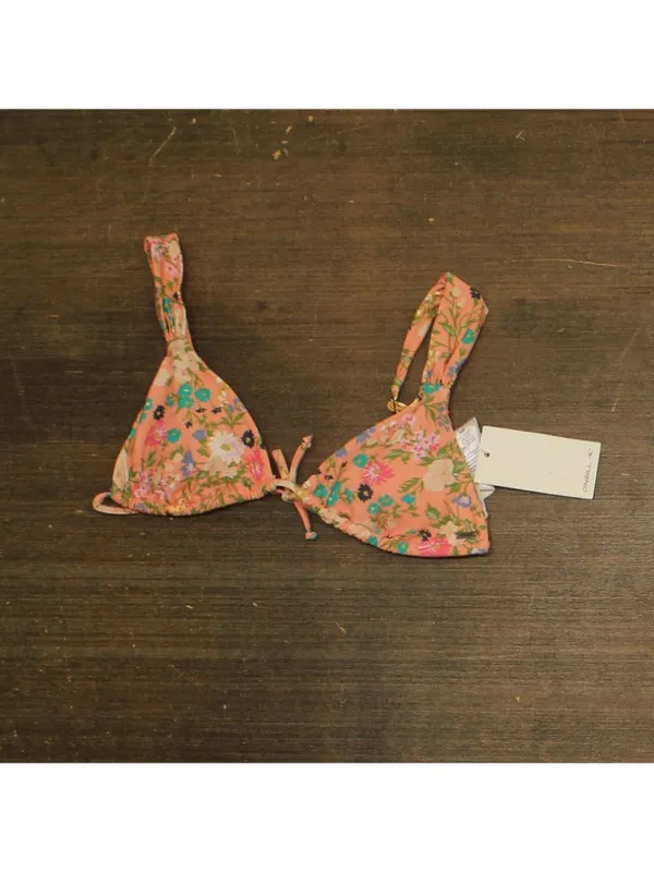 NWT O'Neill Kelly Floral Menorca Swim Bikini Swim Top Desert Flower Pink M - Image 4