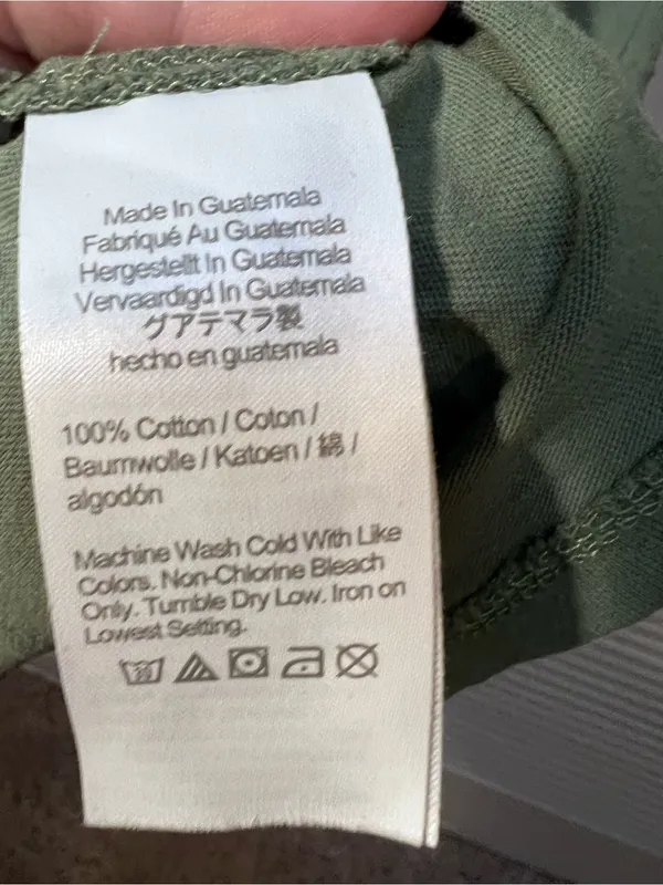 J. Crew Factory Women’s Size Medium Short Sleeve T-Shirt Dress Green Crewneck - Image 11