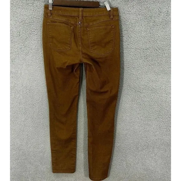 prAna Skinny Pants Vintage Y2K Brown 2/26 Low Rise‎ Indie Sleaze Streetwear - Image 3