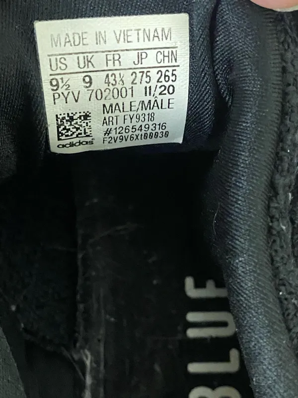 Adidas UltraBoost Mens Size 9.5 Running Shoes Core Black - Image 8