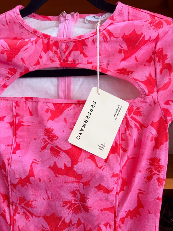 Peppermayo Cherry Blossom Floral Top Size 4 S New Soft Girl Romantic Festival - Image 5