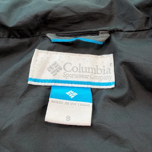 Columbia Womens Black Long Puffer Jacket Quilted Insulated Parka WL5073 Size S - Image 4