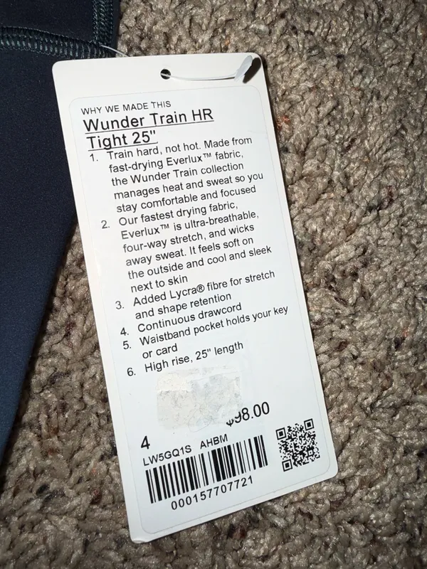 Lululemon Wunder Train HR Tight 25" Ombre - Image 3