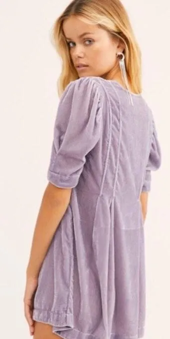 Free People Adelle Velvet Dress - Image 3
