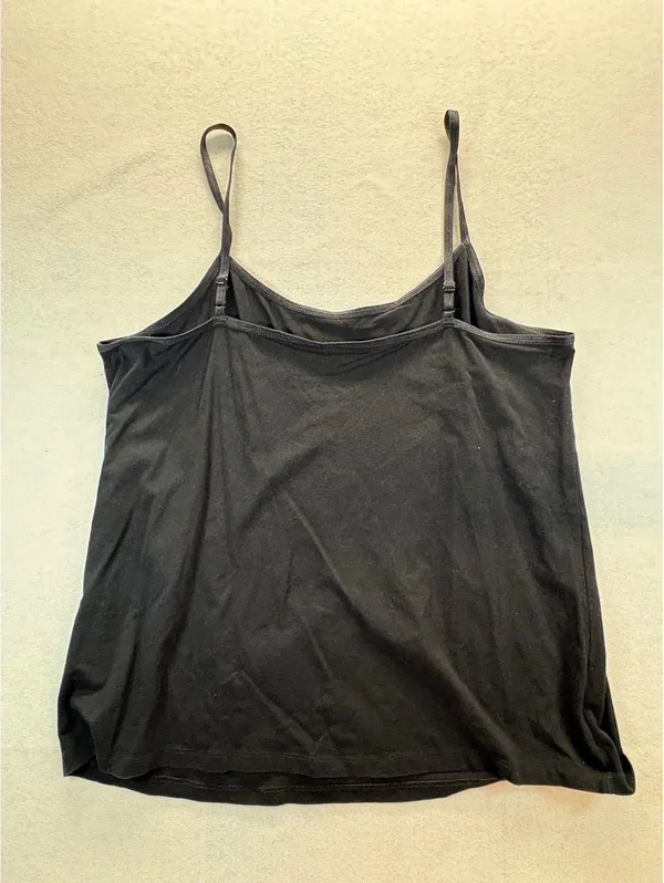 a.n.a Black Sleeveless Cami Tank Top Size 2X - Image 6
