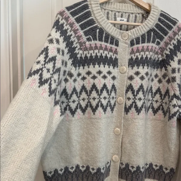 Aerie Fair Isle cardigan NWOT - Image 5