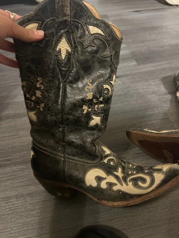 Vintage boots Black Size 7.5 - Image 3