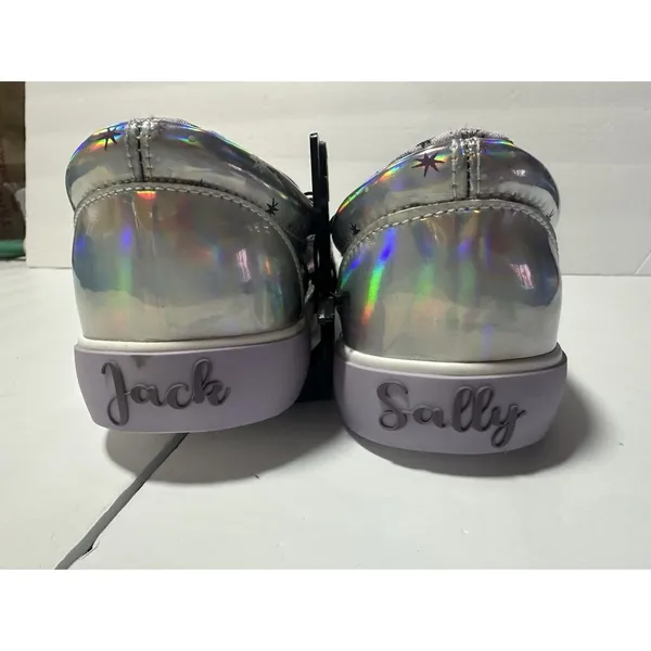 Nightmare Before Christmas Jack and Sally Slip On Sneakers 7 1/2 - Image 4