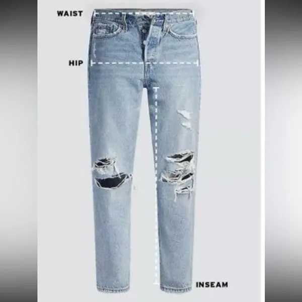 Levi’s wedgie straight jeans 27‎ - Image 4