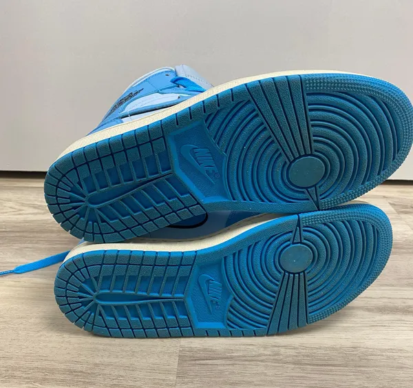 Nike Air Jordan 1 Mid Blue Sneakers - Image 8