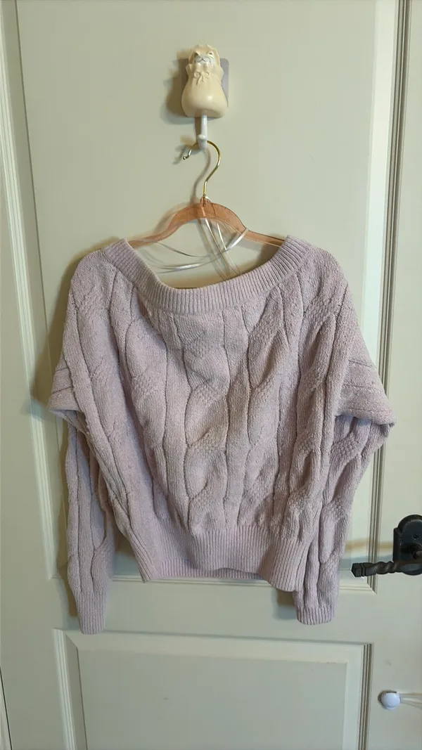 Garage Off-The-Shoulder Sweater - Image 3