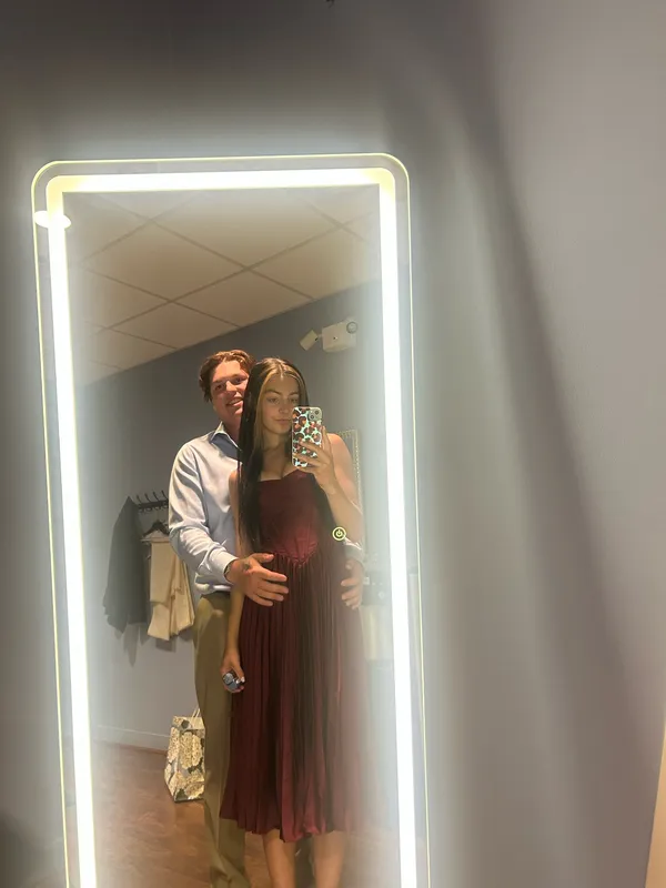 Azazie Wedding Guest Dress - Image 3