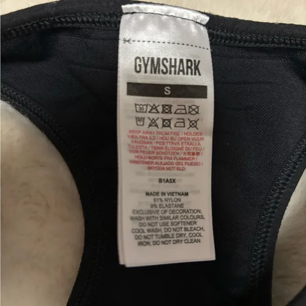 Gymshark, Energy Seamless Sports Bra - Black S - Image 5