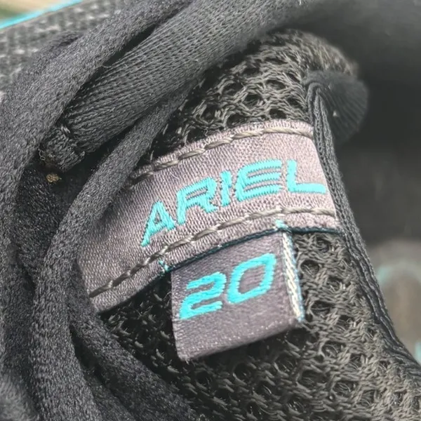 Brooks Ariel 20 Womens Running Shoes Black Teal Size 8.5 B - Image 4