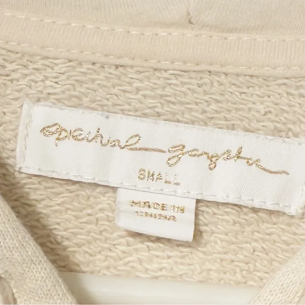 Spiritual Gangster Size Small Tan‎ Happiness Classic Kangaroo Pocket Hoodie - Image 4