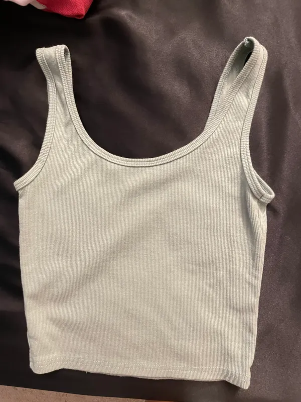 Sage Green Tank Top - Image 2