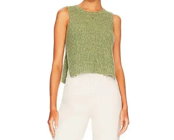 525 America Revolve Green Knit Top - Image 2