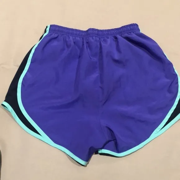 Nike blue drifit running shorts - Image 4