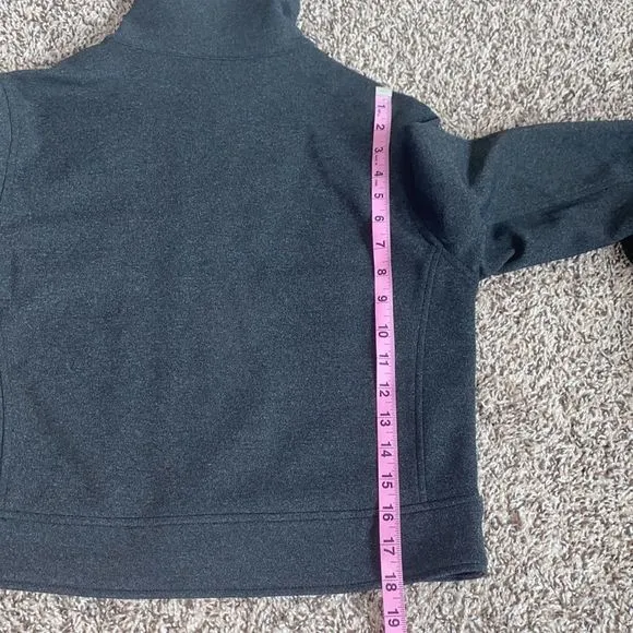 5/$30 🎈Express‎ women’s vintage grey zip up blazer size 5/6 - Image 7