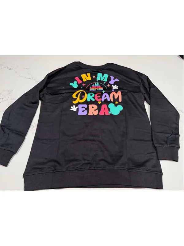NEW Lightweight Magic Kingdom “In my Dream Era” Sweatshirt M - Image 2
