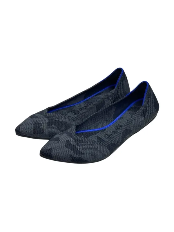 VHTF: Rothy’s ➤ The Point Ballet Ballerina Flat ➤ Grey Camo Print ➤ 8M ➤ Retired - Image 7