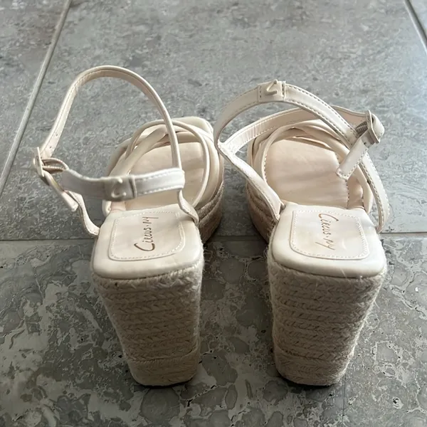 Circus NY Sam Edelman Irene Strappy Wedge Sandals, Size 9 NEW w/o Box - Image 6