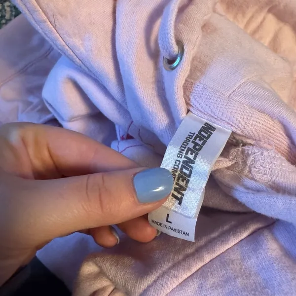 SUNY Geneseo hoodie Pink Size L - Image 5