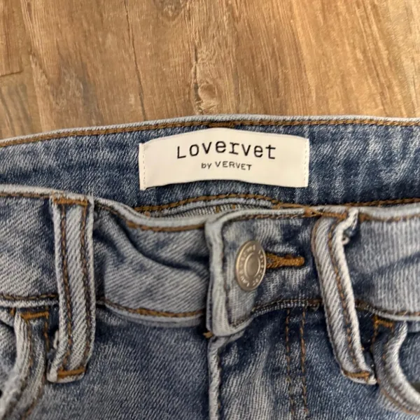 Vervet Lovervet Miracles Super High Rise Kick Flare Jeans - Image 3