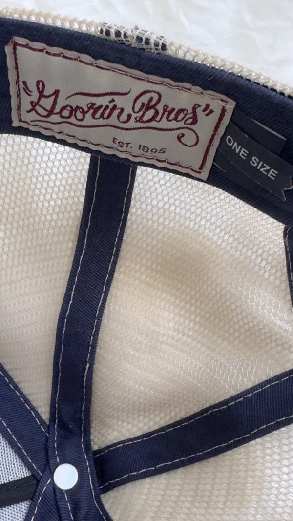 Goorin Bros Trucker Hat One Size - Image 5