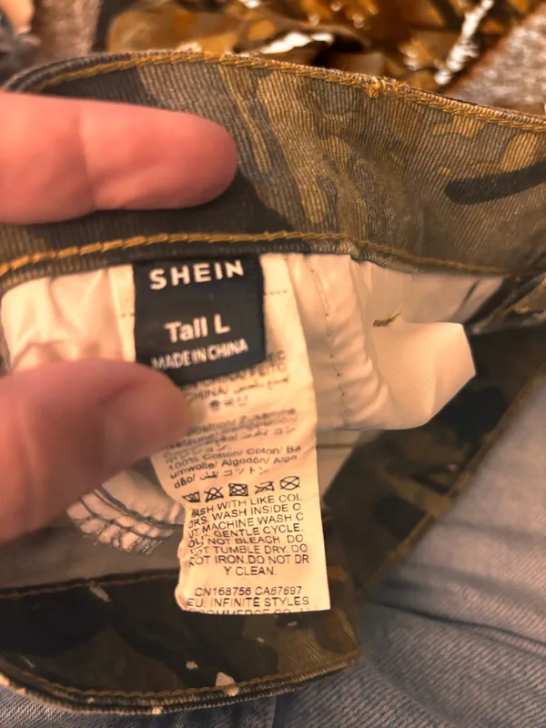Shein Camo Cargo Pants - Image 4