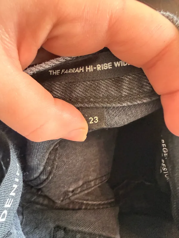 Aritzia Farrah Jeans Denim Forum The High-Rise - Image 7