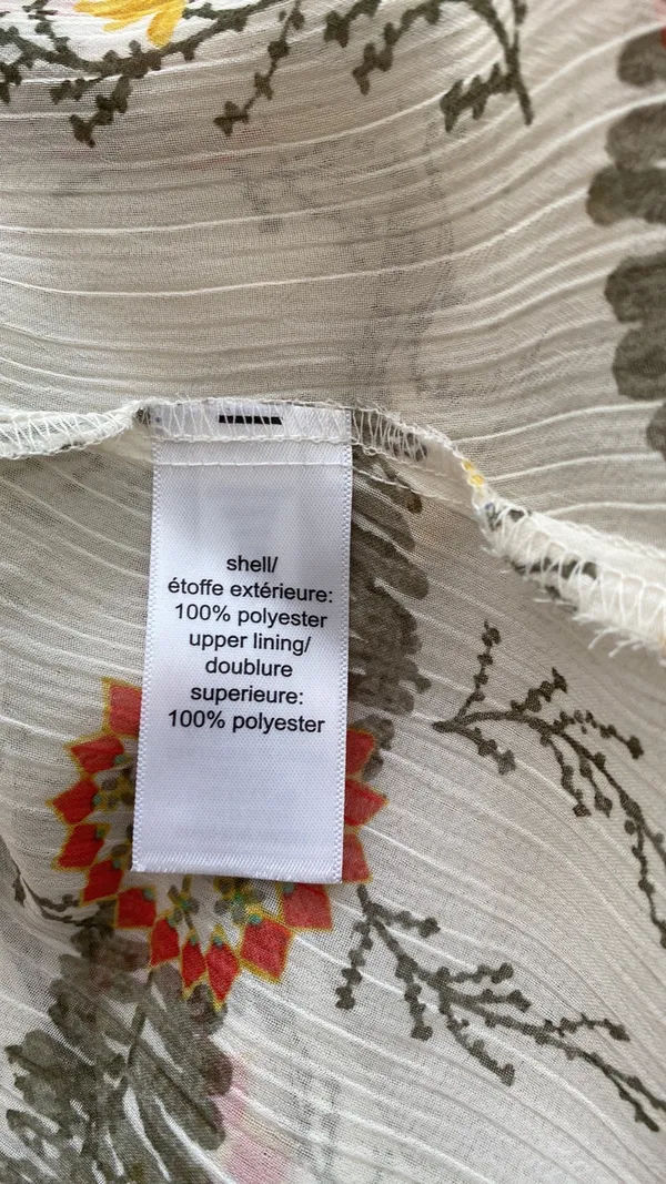 Maurice’s blouse high/low long flowing back bra adj spaghetti strap size medium - Image 7