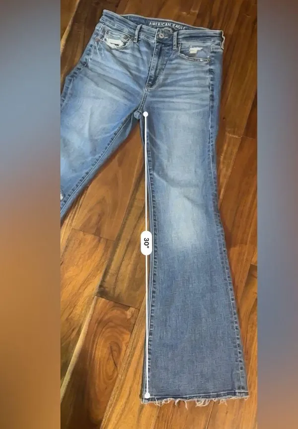 American Eagle Super Hi-rise Flare Jeans - Image 5