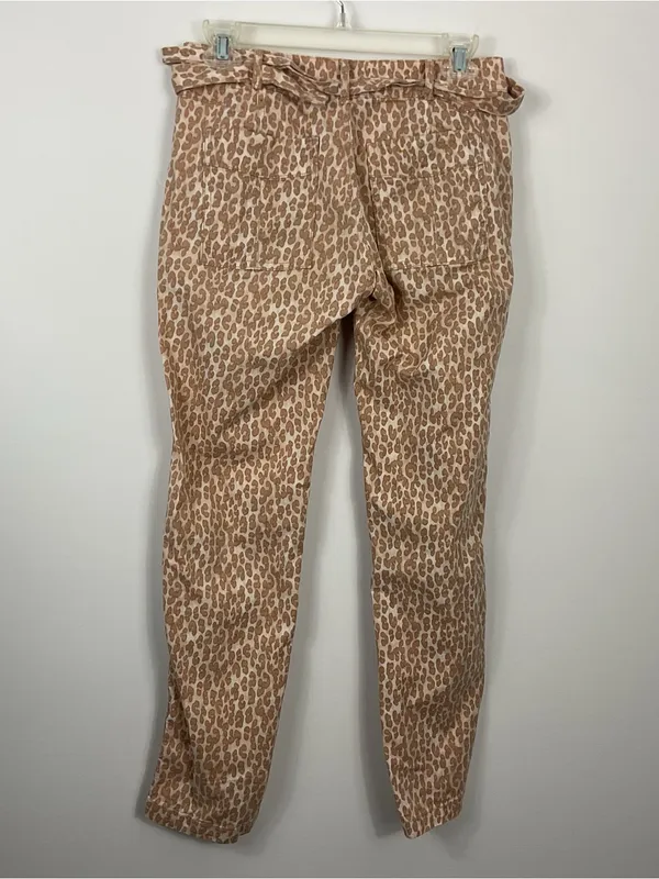 Anthropologie The Wanderer Leopard Pants Womens Size 25 - Image 3
