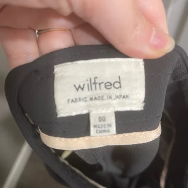 Wilfred Aritzia Allant‎ Pant Black Size 00 - Image 4