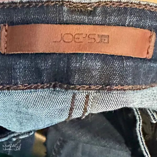 Joe's Jeans The Olivia Mid-Rise Cropped Flare Ankle Jeans Size 25 - Image 5