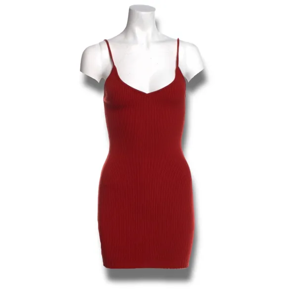 For Love And Lemons Red V Neck Mini Dress Size Large NWT - Image 6