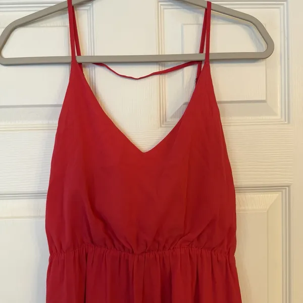 ALICE + OLIVIA Mini Slip Dress Small Silk Raspberry Pink‎ Strappy Sexy Wedding - Image 5