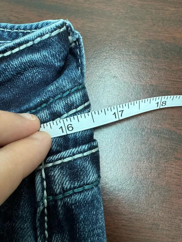 Miss Me Standard Boot Cut Jeans With Embellished Pockets Size 27 - Image 9