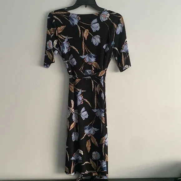 Motherhood Maternity Floral Wrap Dress - Image 2