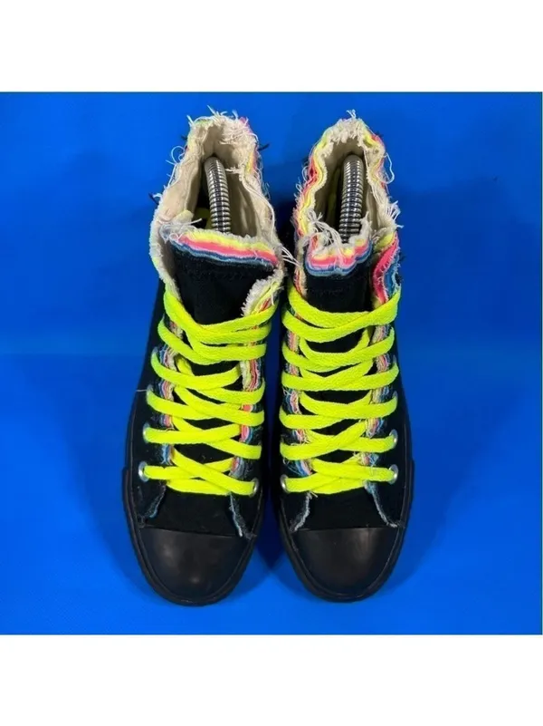 Converse Women's Chuck Taylor All Star Mulit Color Canvas High-Top Sneaker Sz 6 - Image 5