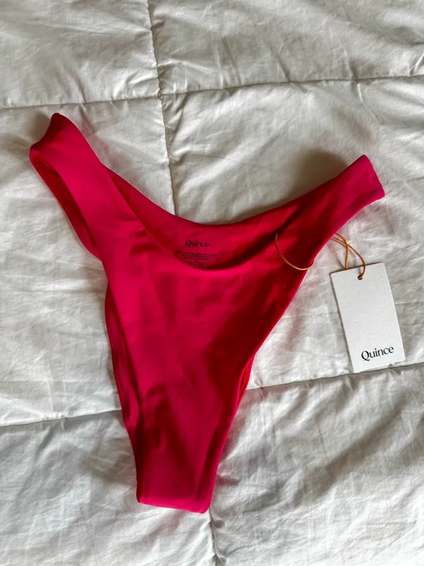 Quince Italian High-Leg Bikini Bottoms - Image 2