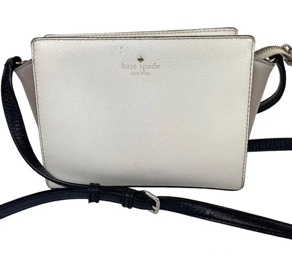 Kate Spade Hayden Crossbody Bag Cream Beige - Image 3