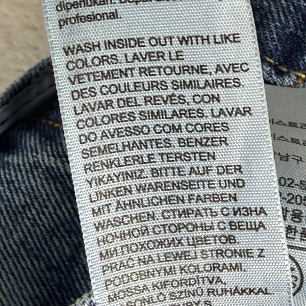 Levis 501 Original Fit Jeans Womens 25 Blue Denim Straight Leg Button Fly 9426 - Image 12