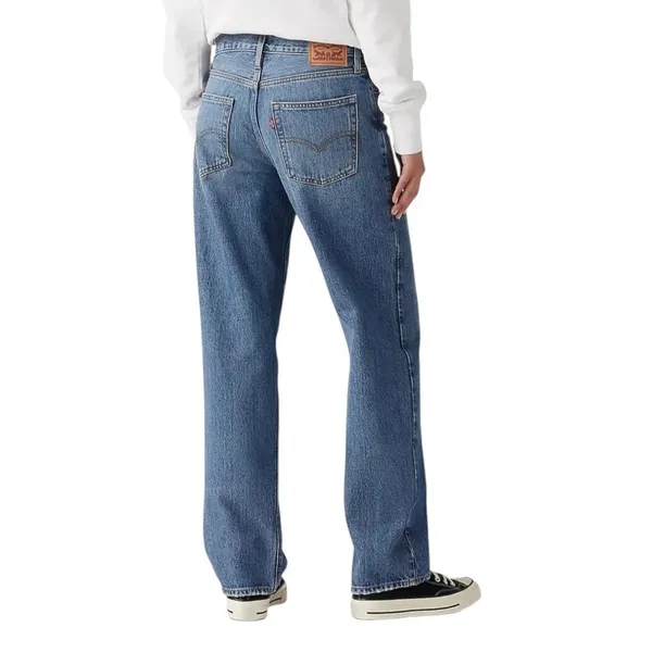 Levi's 94 Baggy Jeans Women's 29x31 Medium Wash Relaxed Fit Slouchy Wide Leg - Image 2
