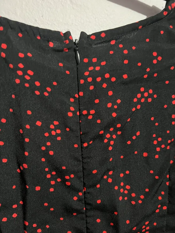 Nasty Gal Polka Dot MIDI Dress - Image 6
